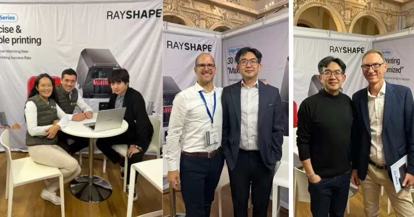 Fournir une «solution chinoise» pour la numérisation de la présidence européenne: le mini Edge de Reisai Intelligence attire l'attention des dentistes français au salon Aria Digital Fair