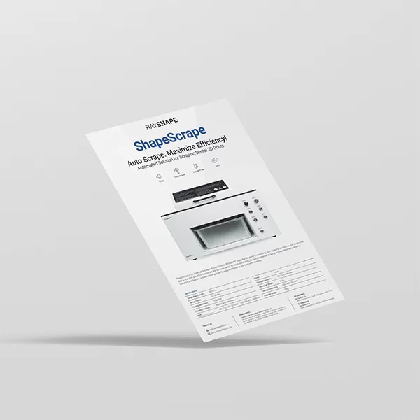ShapeScrape Manuel du produit