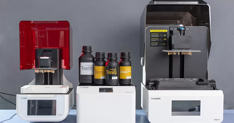 RAYSHAPE annonce la compatibilité complète des matériaux entre les imprimantes 3D Edge mini et Edge E2 et la série BEGO VarseoSmile