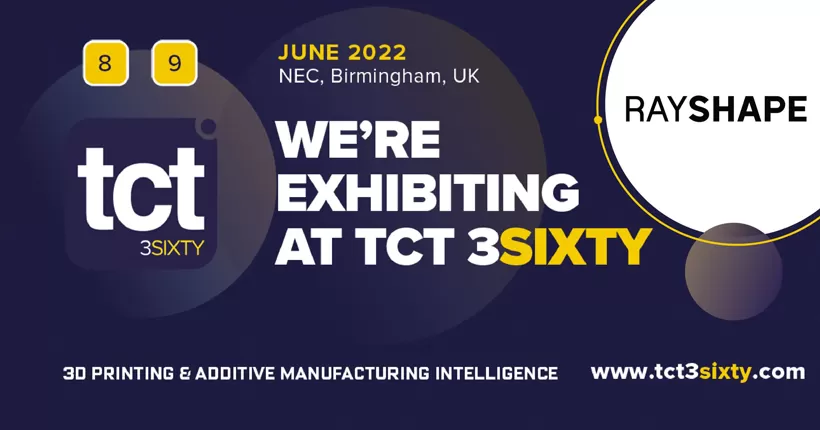 Nous exportons au TCT 3Sixty, NEC, Birmingham, Royaume-Uni les 8 et 9 juin 2022